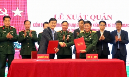 40 đăng kiểm viên từ Bộ Quốc phòng chính thức tăng cường cho Cục Đăng kiểm Việt Nam